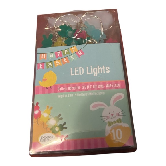 Easter LED Lights - White - - Picture 1 of 3